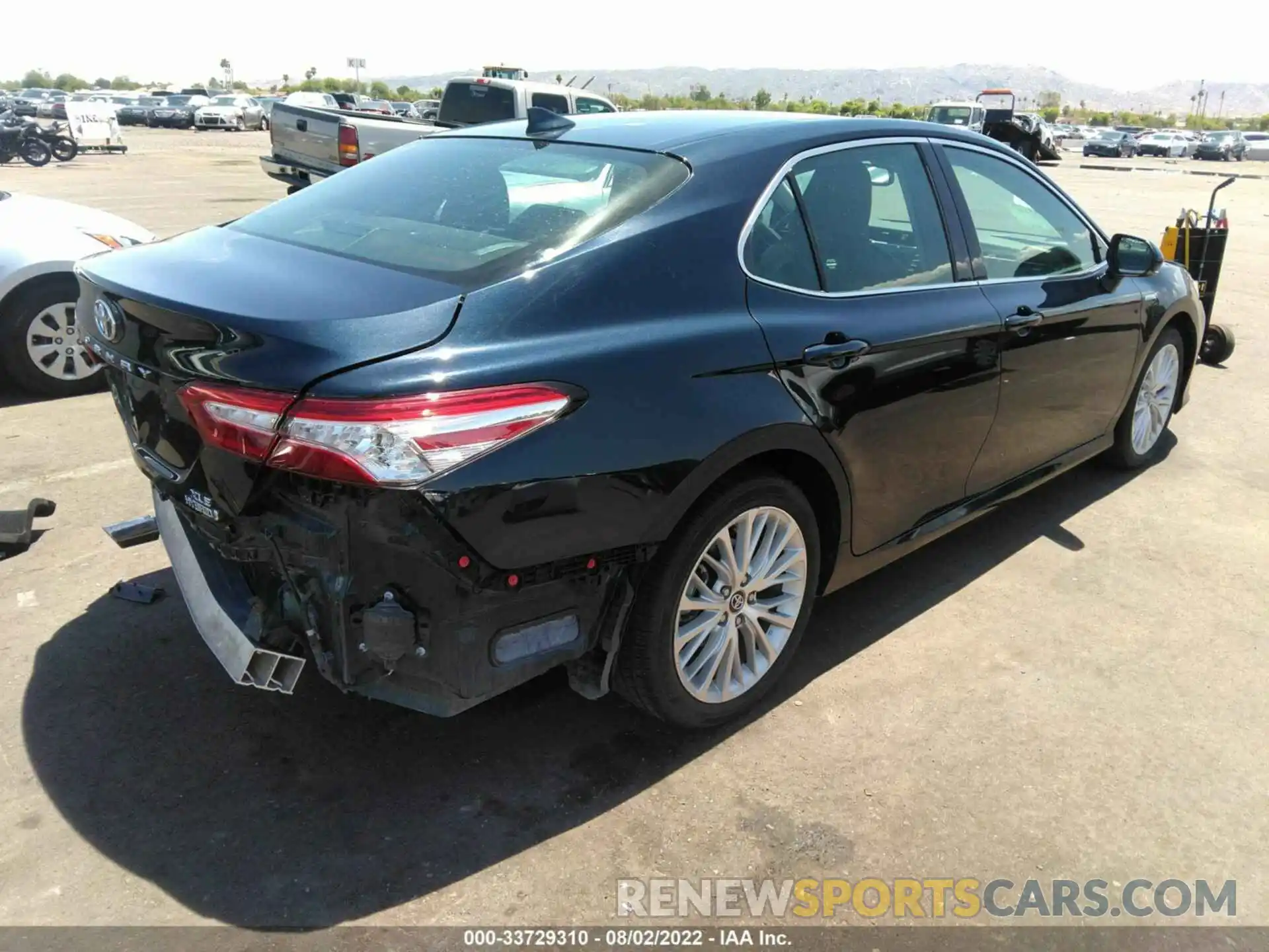 4 Photograph of a damaged car 4T1F31AK4LU529788 TOYOTA CAMRY 2020