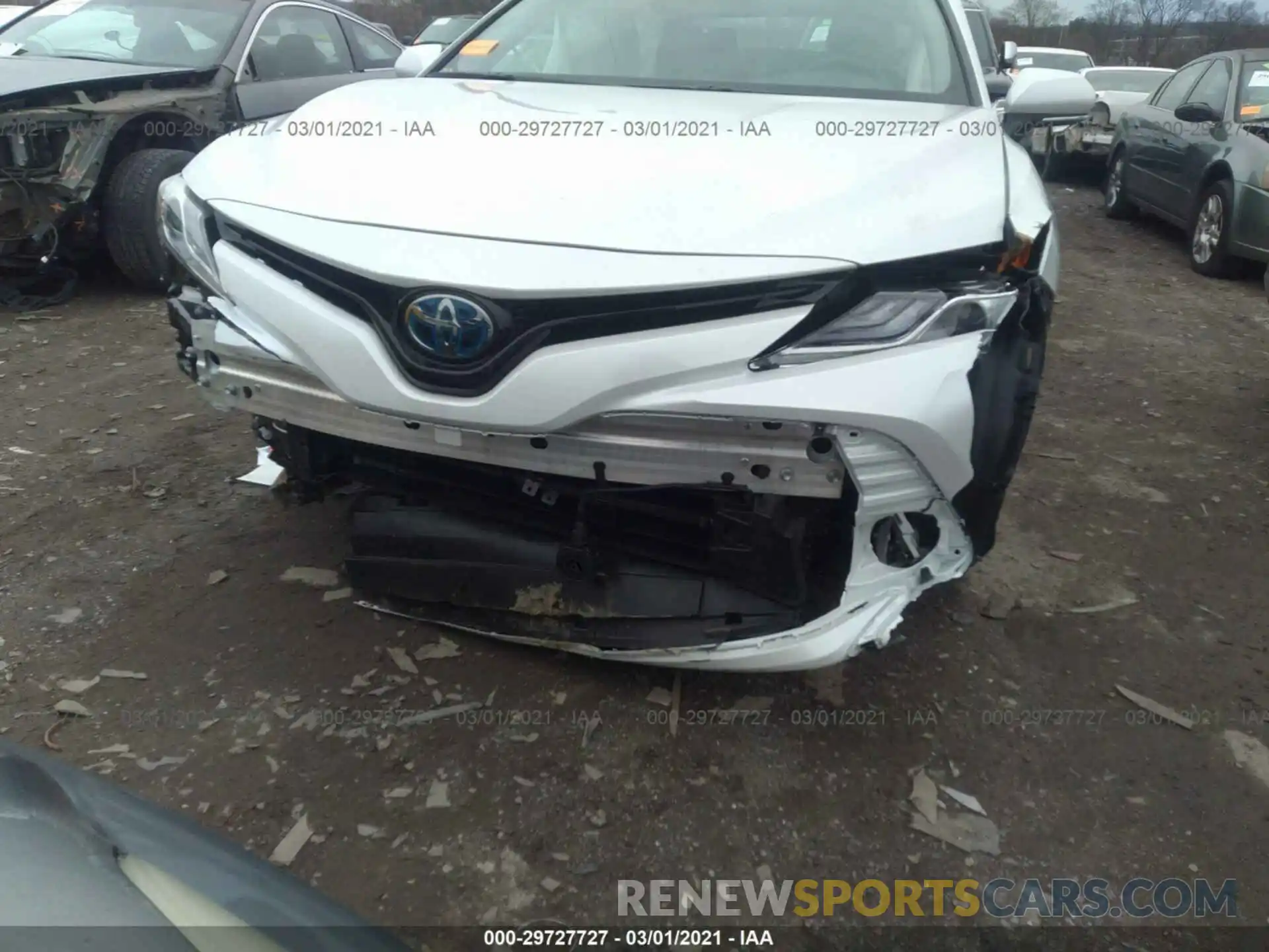 6 Photograph of a damaged car 4T1F31AK4LU542167 TOYOTA CAMRY 2020