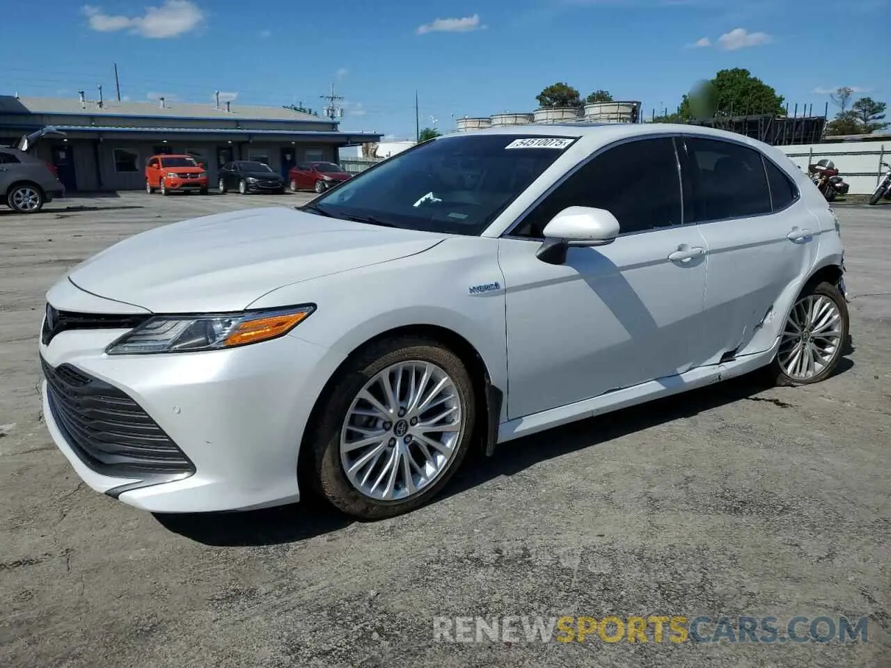 1 Photograph of a damaged car 4T1F31AK5LU524535 TOYOTA CAMRY 2020