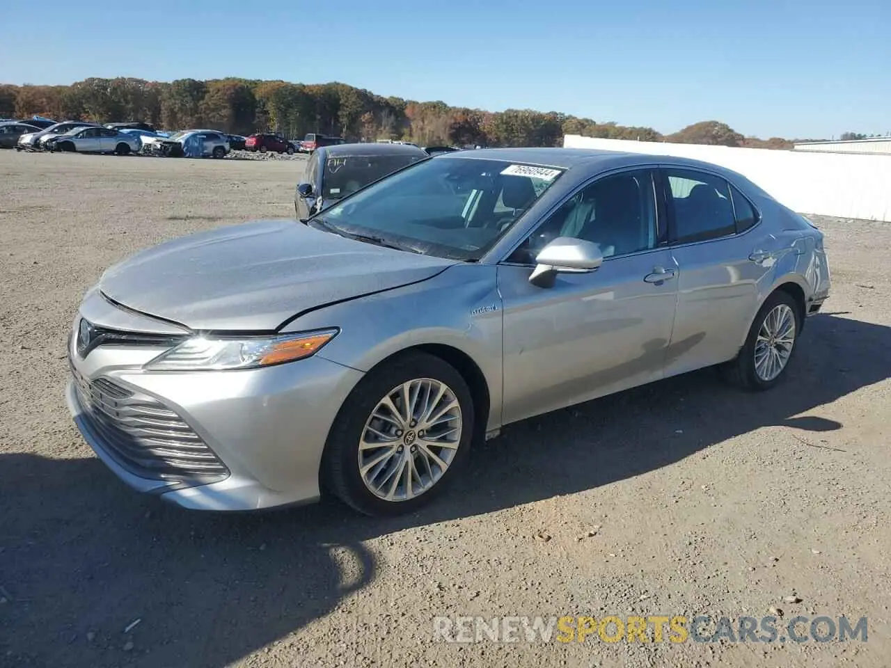 1 Photograph of a damaged car 4T1F31AK5LU537236 TOYOTA CAMRY 2020