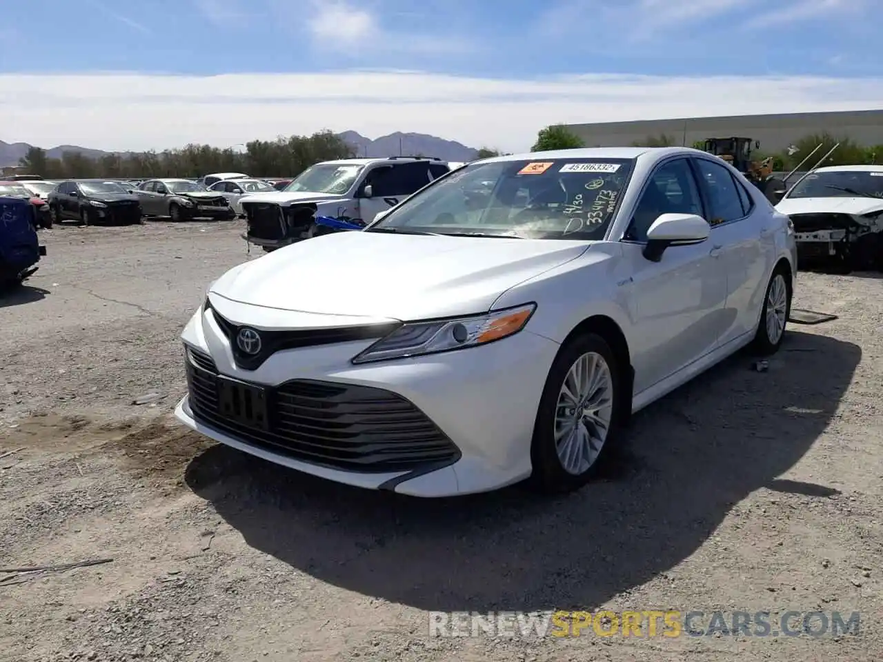 2 Photograph of a damaged car 4T1F31AK5LU541559 TOYOTA CAMRY 2020