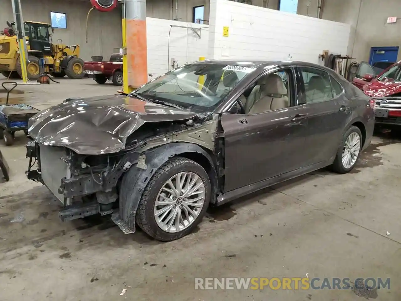 1 Photograph of a damaged car 4T1F31AK7LU528036 TOYOTA CAMRY 2020