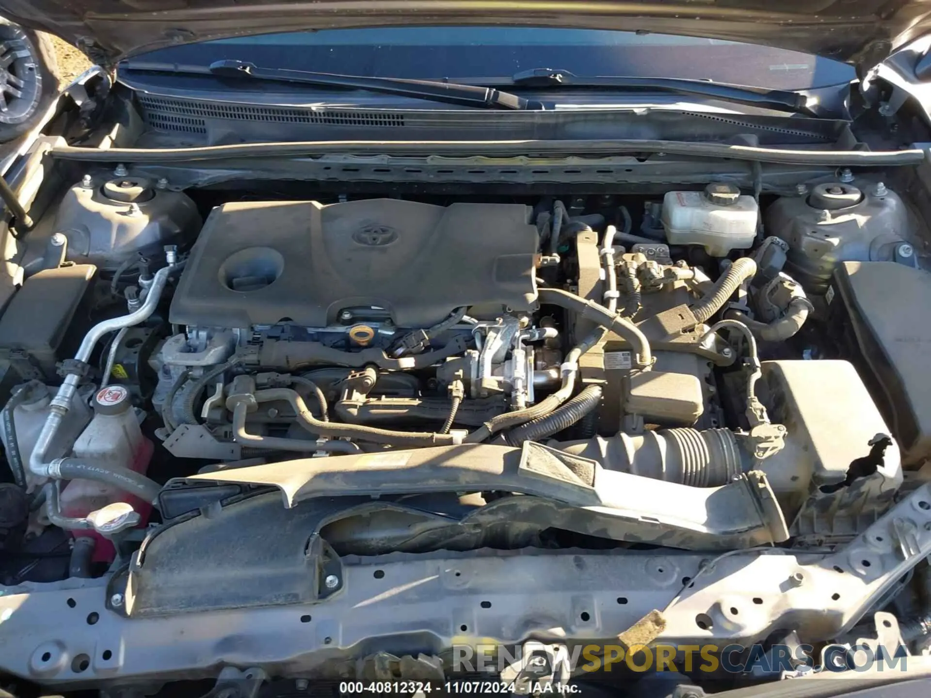 10 Photograph of a damaged car 4T1F31AK7LU535925 TOYOTA CAMRY 2020