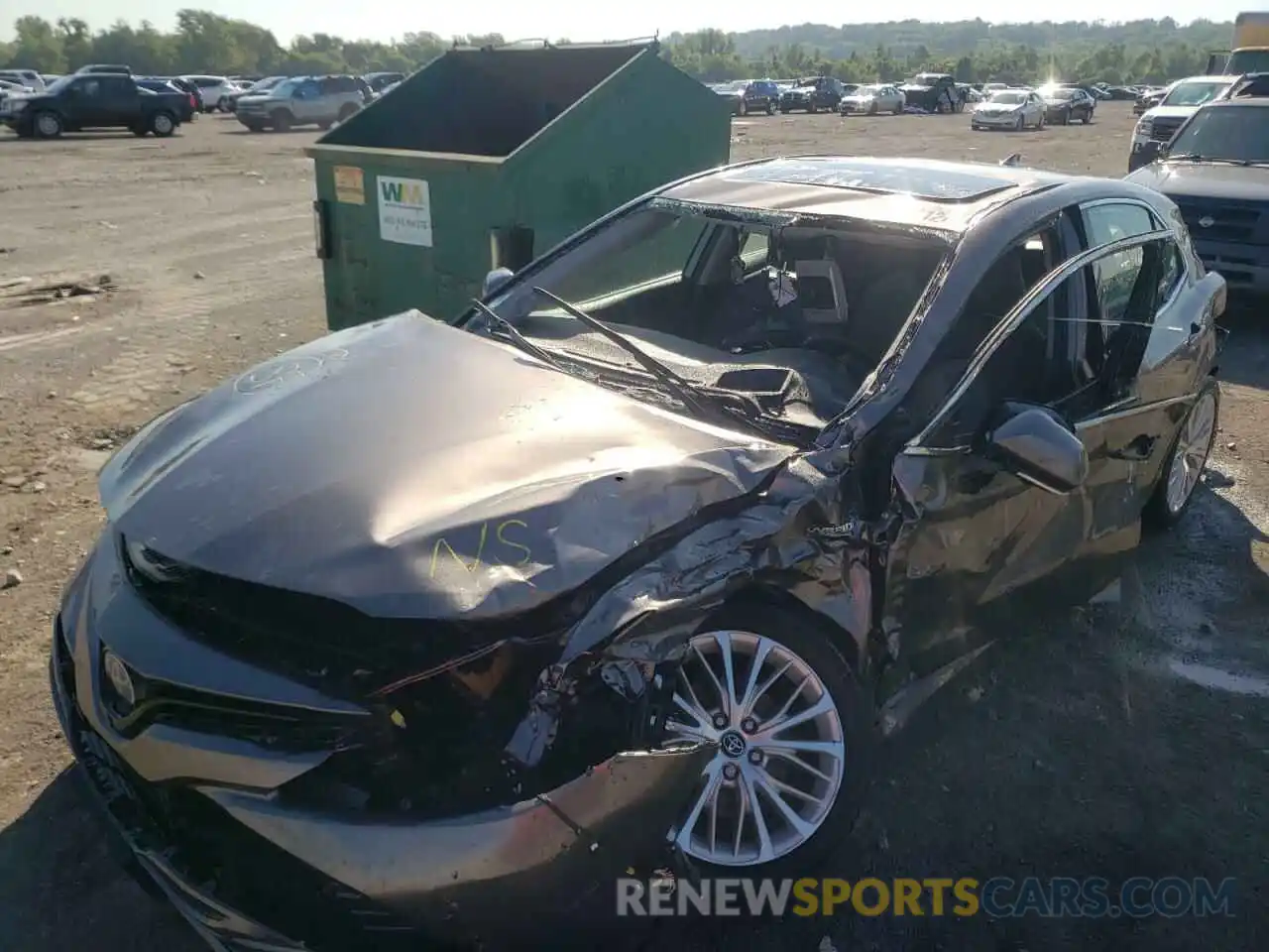 9 Photograph of a damaged car 4T1F31AK8LU520737 TOYOTA CAMRY 2020