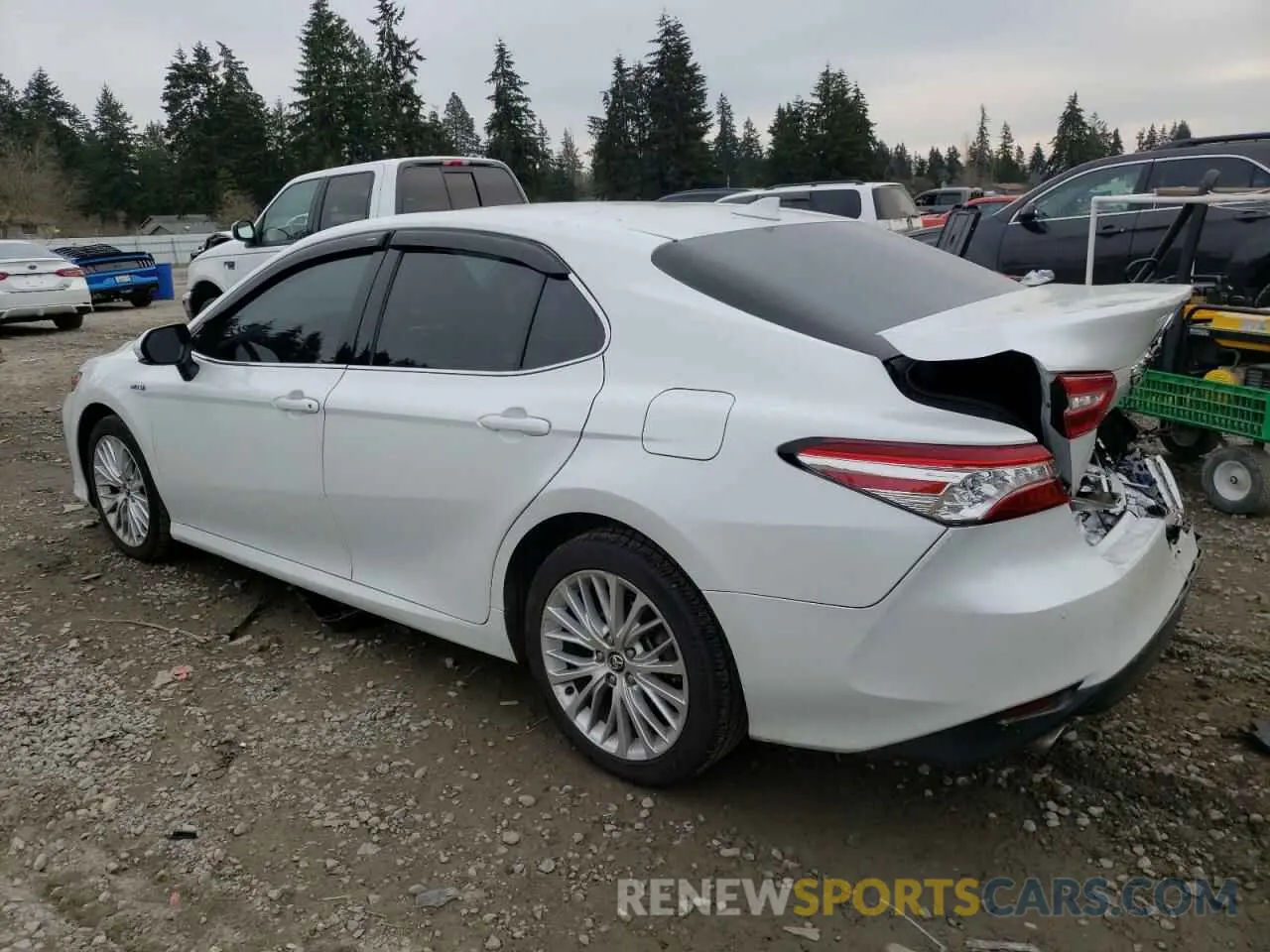 2 Photograph of a damaged car 4T1F31AKXLU010440 TOYOTA CAMRY 2020