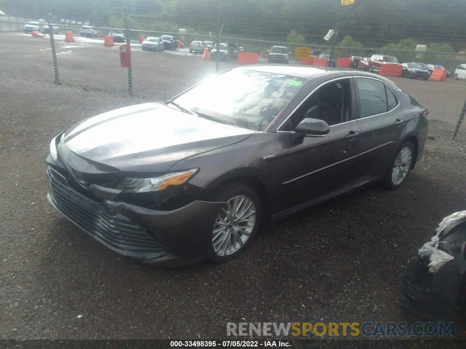 2 Photograph of a damaged car 4T1F31AKXLU521730 TOYOTA CAMRY 2020