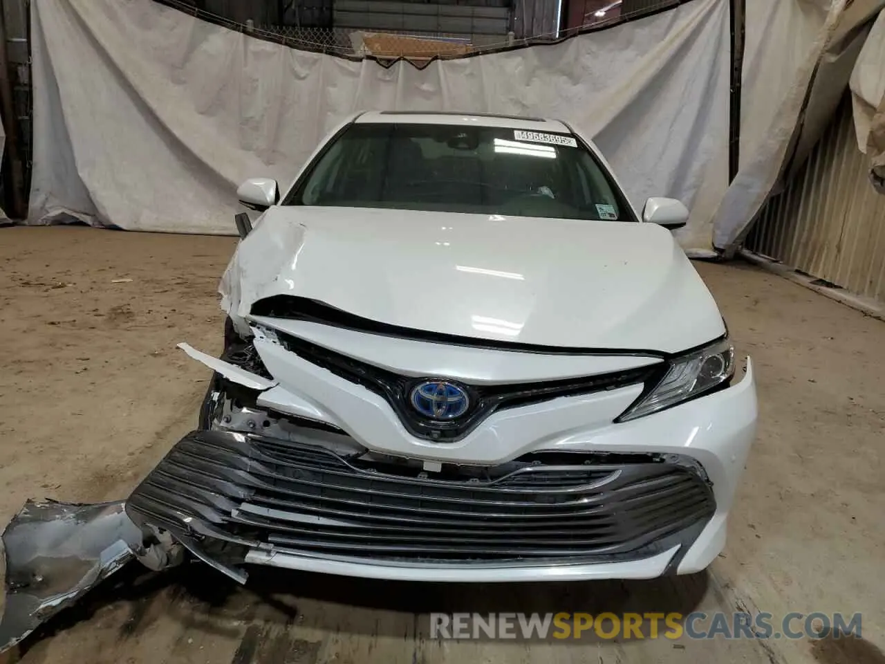 5 Photograph of a damaged car 4T1F31AKXLU533943 TOYOTA CAMRY 2020