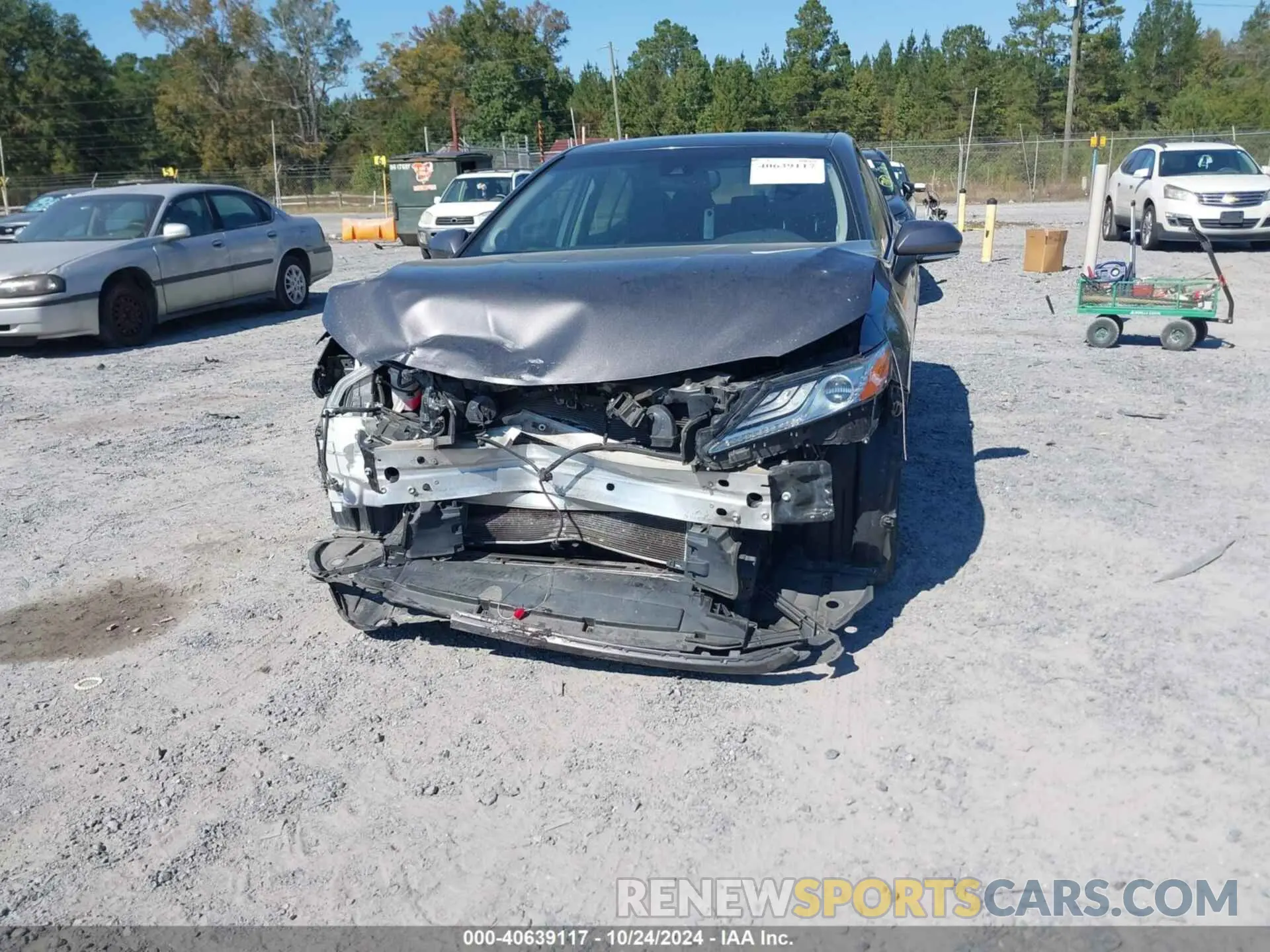 13 Photograph of a damaged car 4T1FZ1AK1LU033815 TOYOTA CAMRY 2020