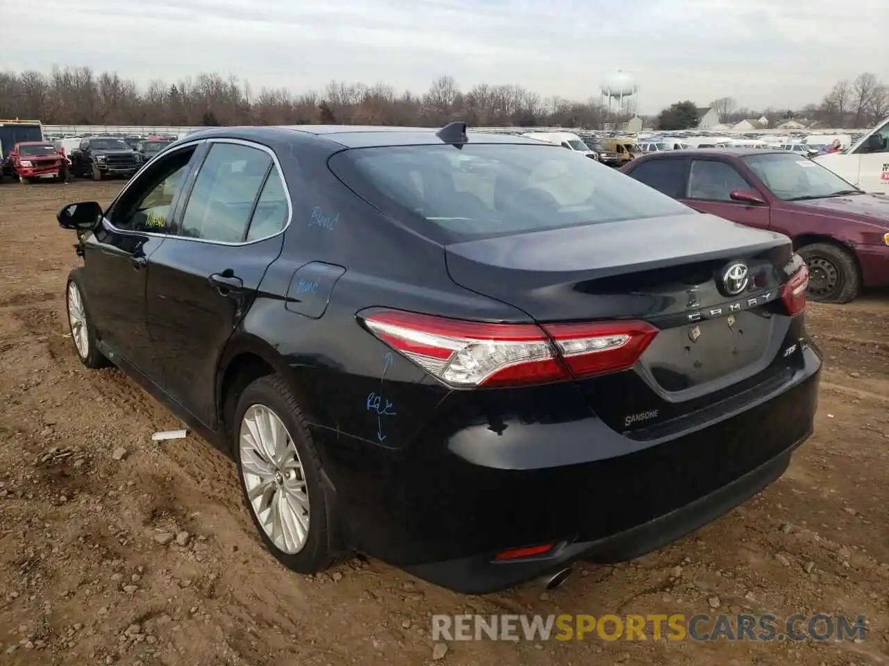 3 Photograph of a damaged car 4T1FZ1AK1LU036357 TOYOTA CAMRY 2020