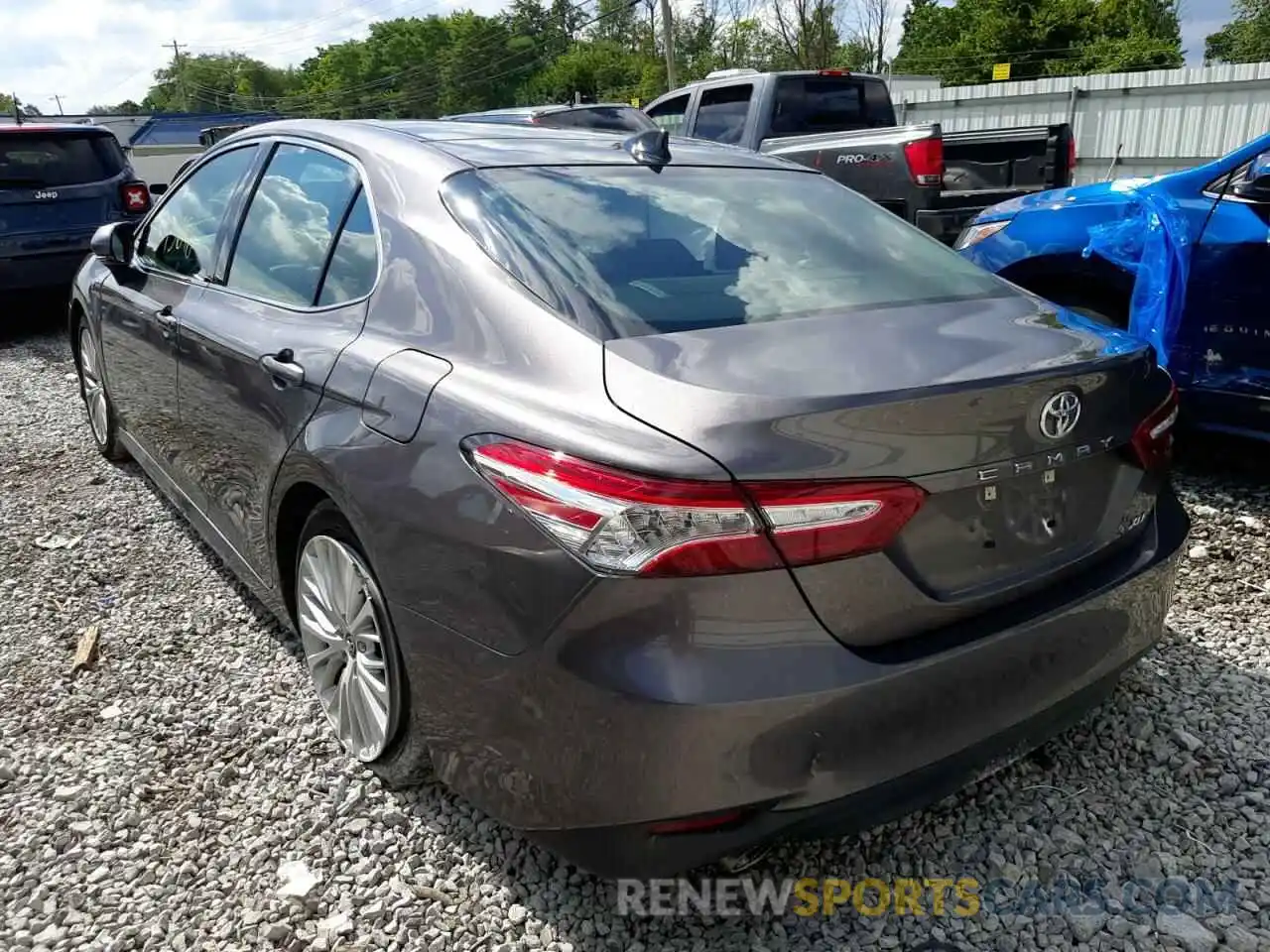 3 Photograph of a damaged car 4T1FZ1AK1LU038013 TOYOTA CAMRY 2020