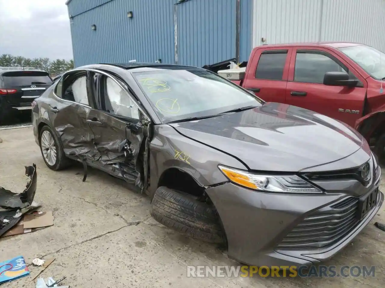 9 Photograph of a damaged car 4T1FZ1AK5LU035258 TOYOTA CAMRY 2020