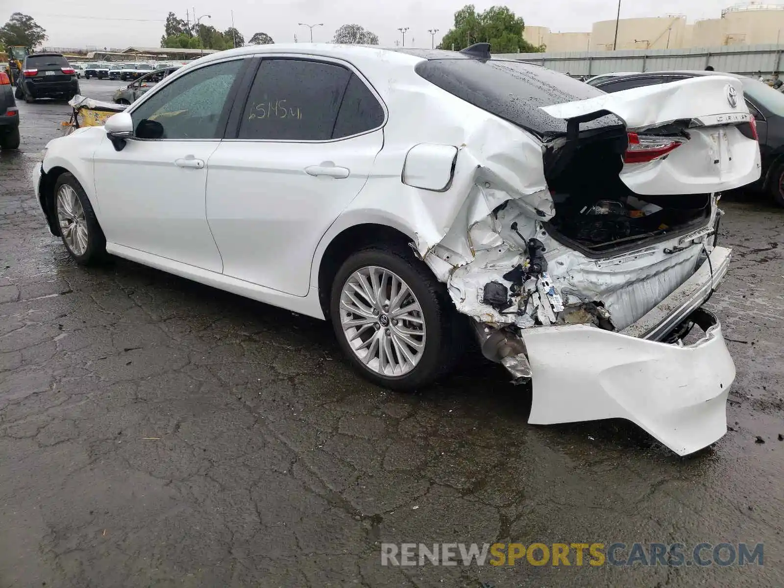 3 Photograph of a damaged car 4T1FZ1AK5LU036054 TOYOTA CAMRY 2020