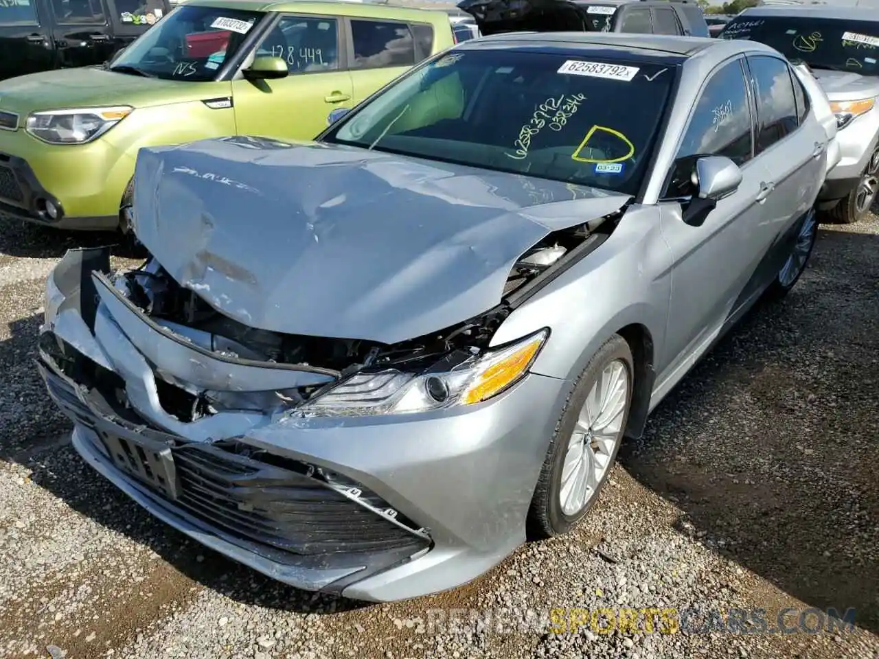 2 Photograph of a damaged car 4T1FZ1AK6LU038346 TOYOTA CAMRY 2020