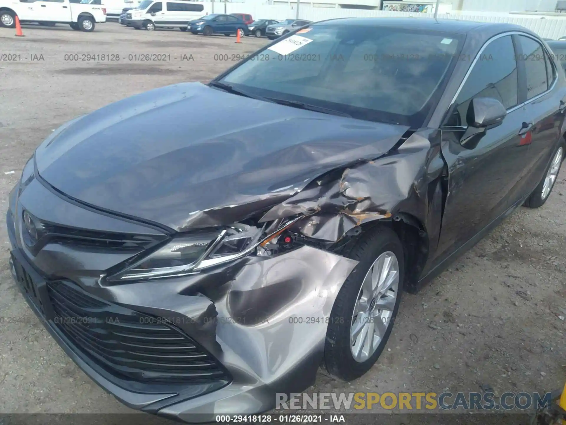 6 Photograph of a damaged car 4T1G11A0K0L0U3600 TOYOTA CAMRY 2020