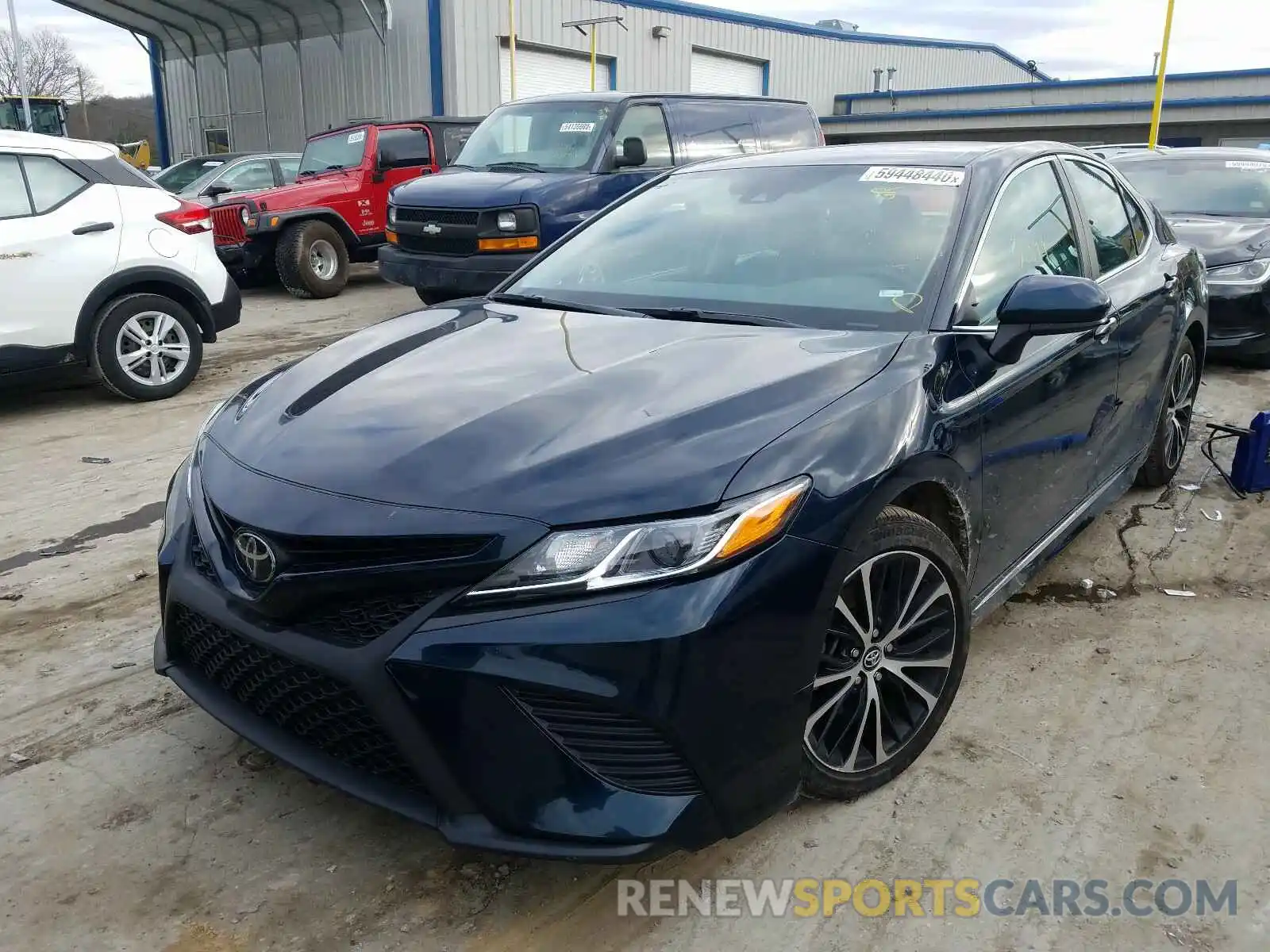 2 Photograph of a damaged car 4T1G11AK0LU307825 TOYOTA CAMRY 2020