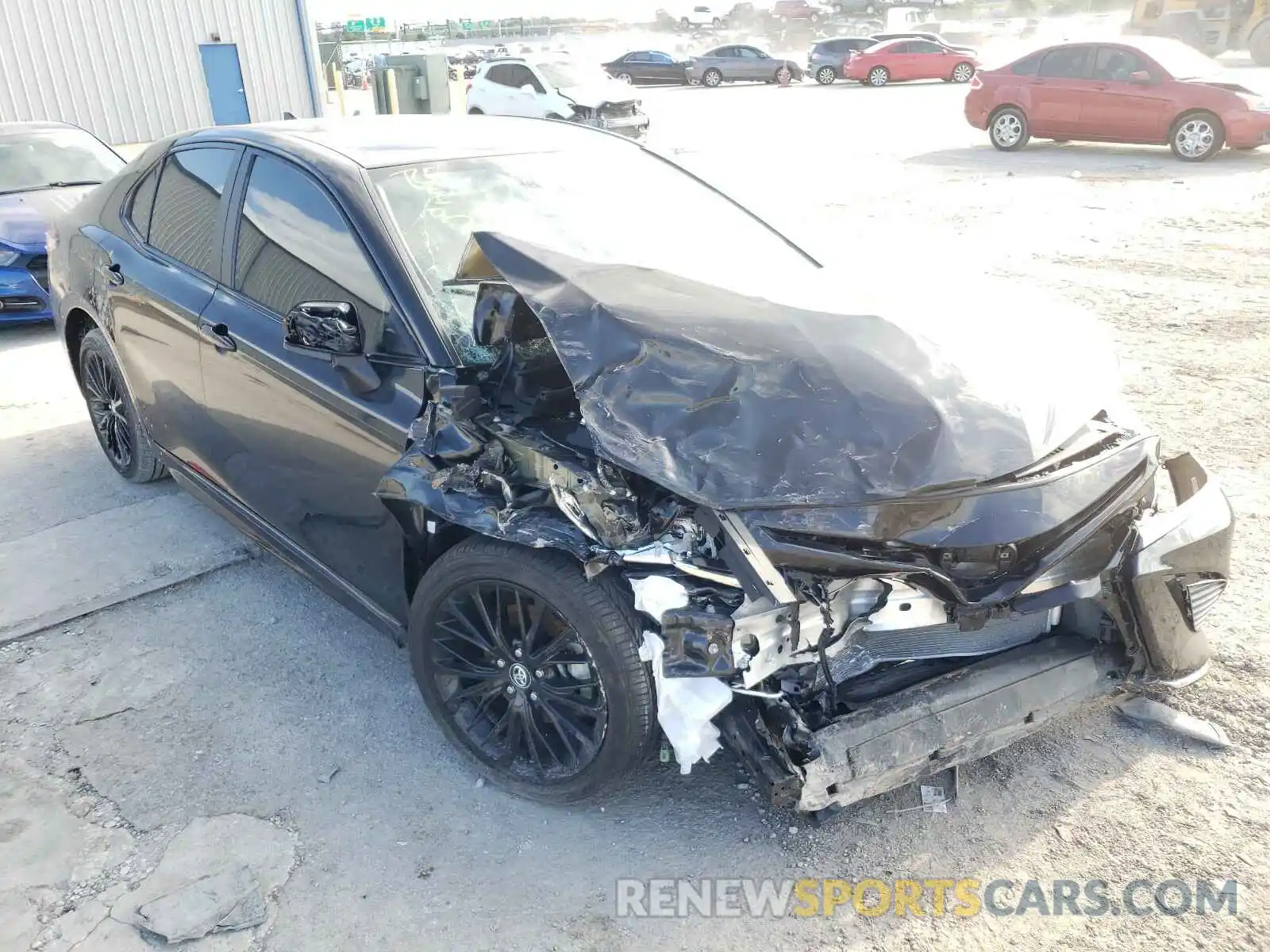 1 Photograph of a damaged car 4T1G11AK0LU318694 TOYOTA CAMRY 2020