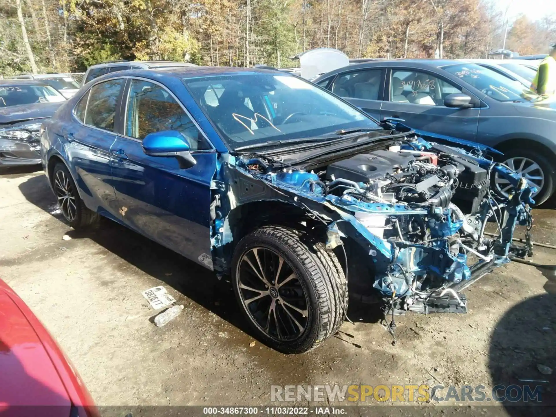 1 Photograph of a damaged car 4T1G11AK0LU325354 TOYOTA CAMRY 2020