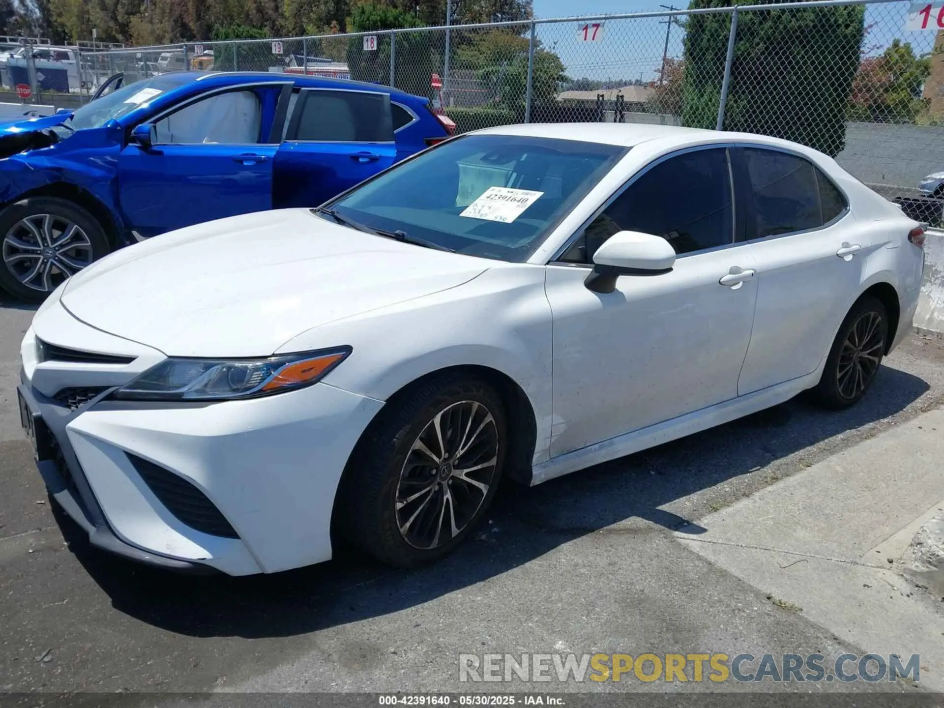 2 Photograph of a damaged car 4T1G11AK0LU327363 TOYOTA CAMRY 2020
