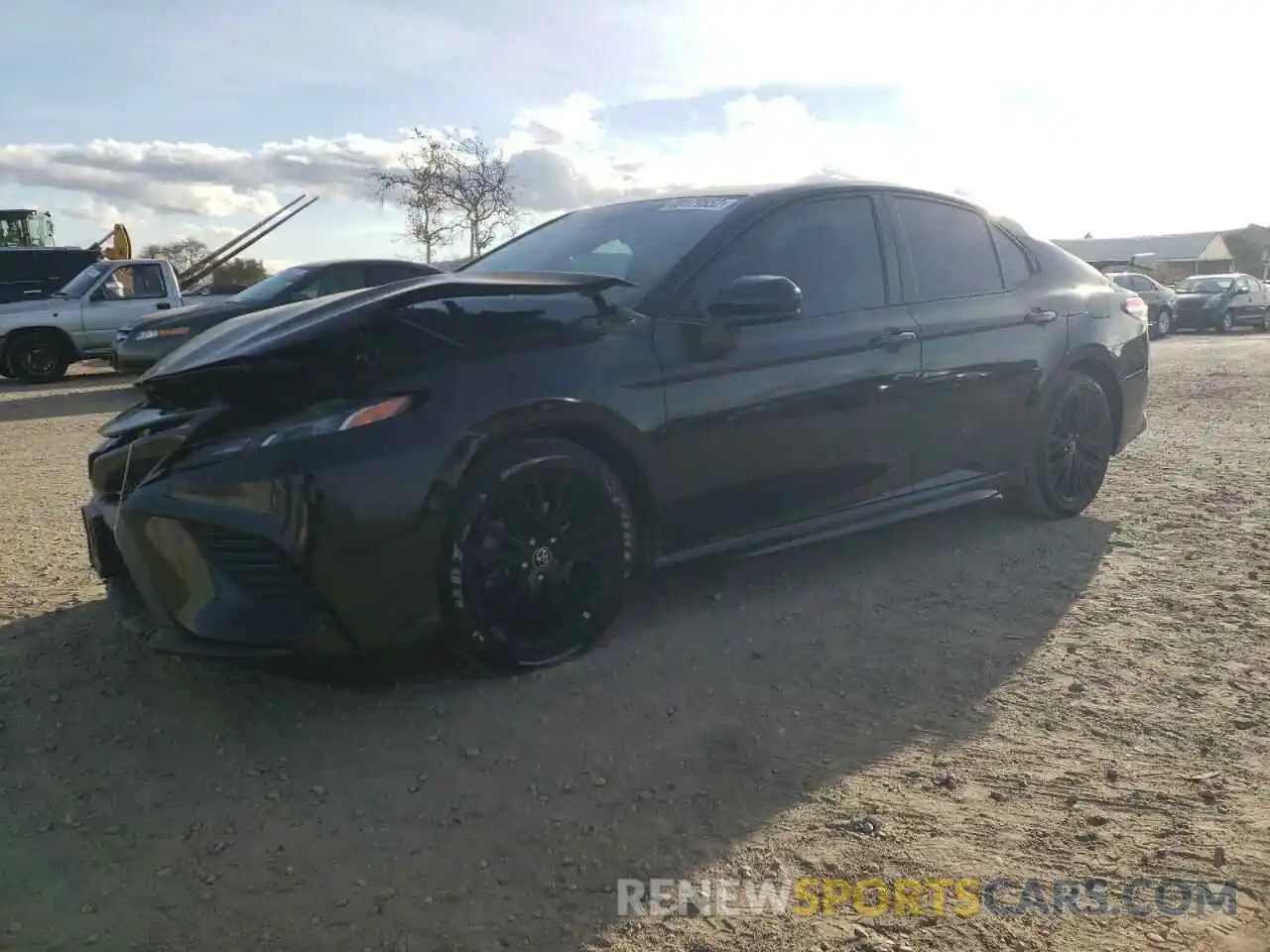 1 Photograph of a damaged car 4T1G11AK0LU327850 TOYOTA CAMRY 2020