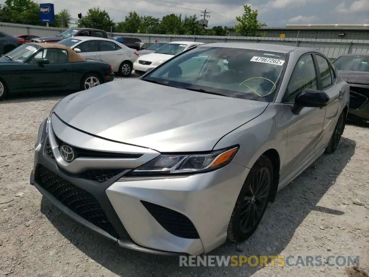 2 Photograph of a damaged car 4T1G11AK0LU330599 TOYOTA CAMRY 2020