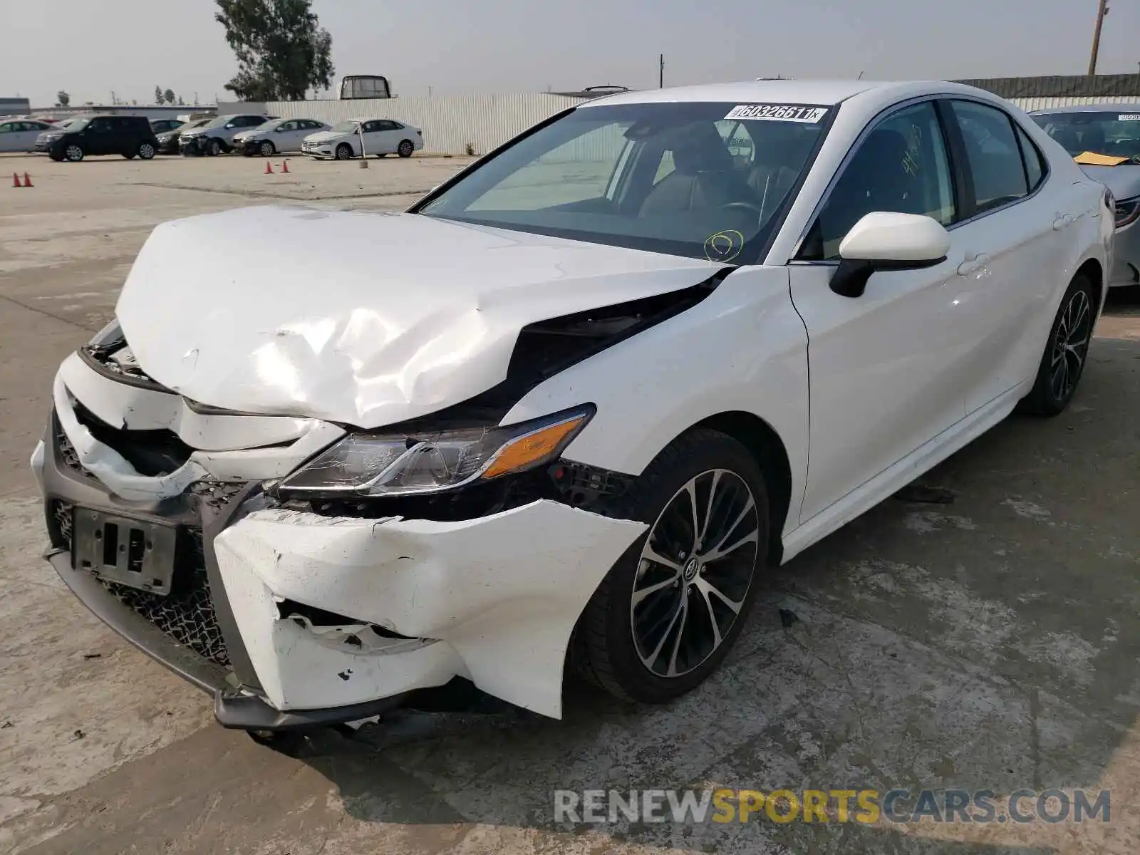 2 Photograph of a damaged car 4T1G11AK0LU331557 TOYOTA CAMRY 2020