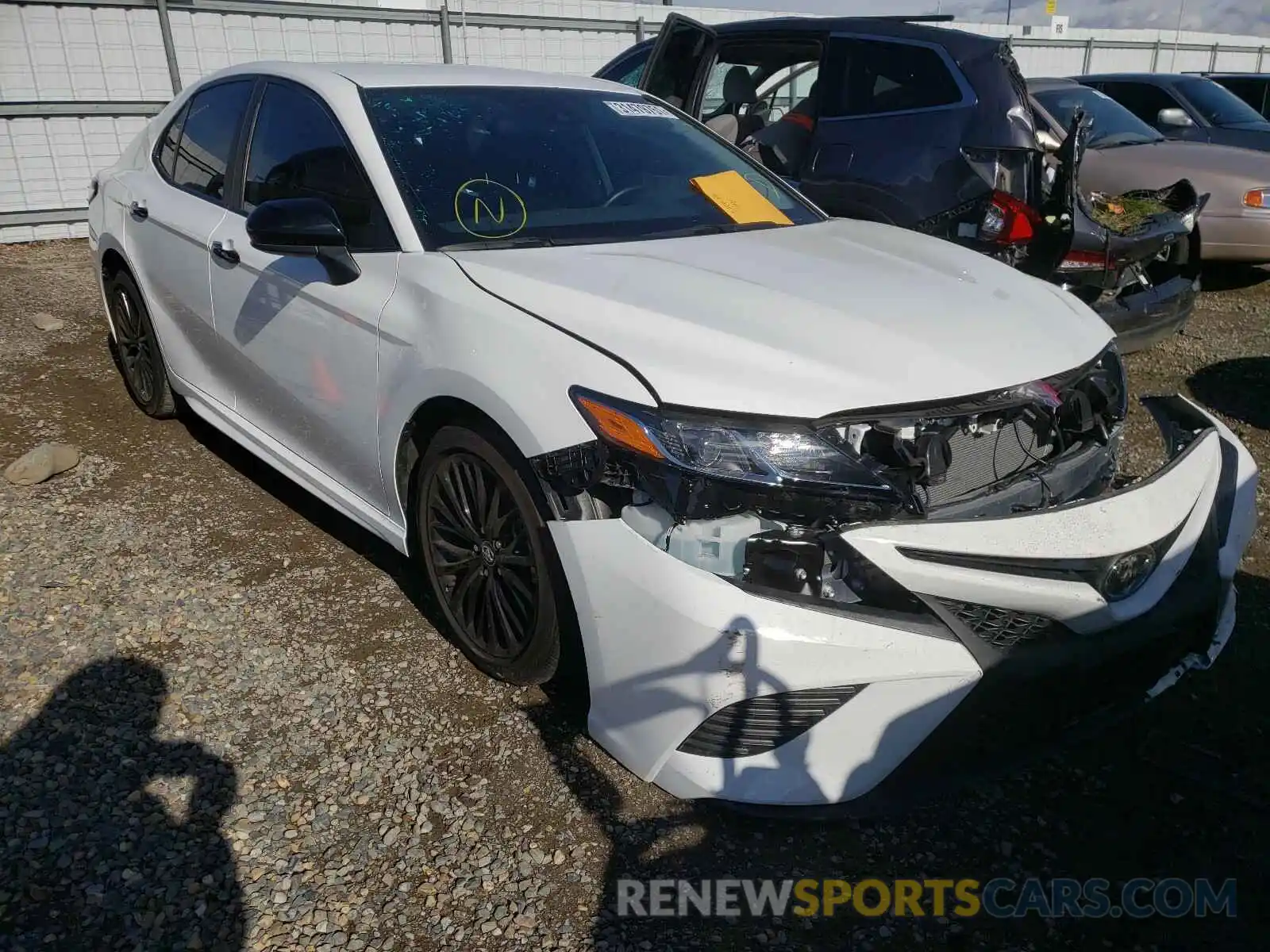 1 Photograph of a damaged car 4T1G11AK0LU341621 TOYOTA CAMRY 2020