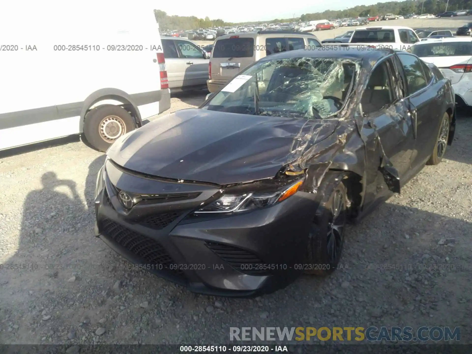 2 Photograph of a damaged car 4T1G11AK0LU344566 TOYOTA CAMRY 2020