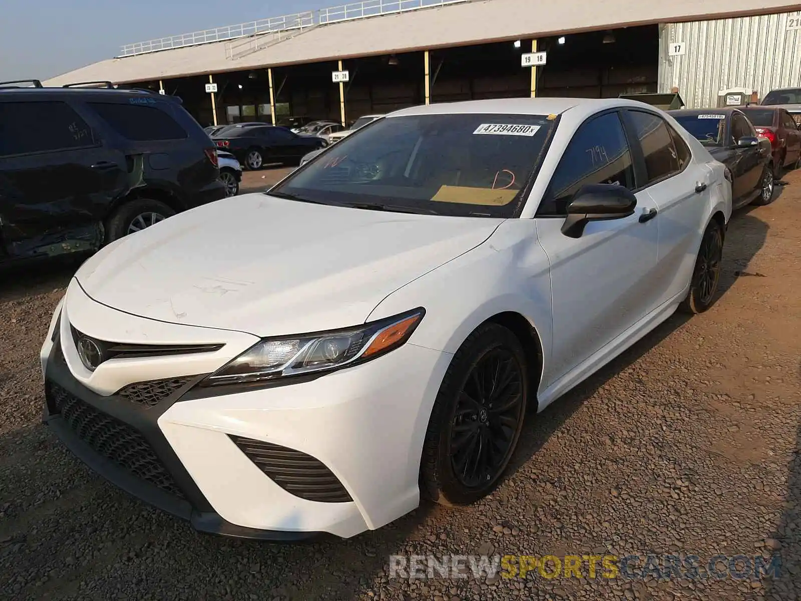 2 Photograph of a damaged car 4T1G11AK0LU351663 TOYOTA CAMRY 2020