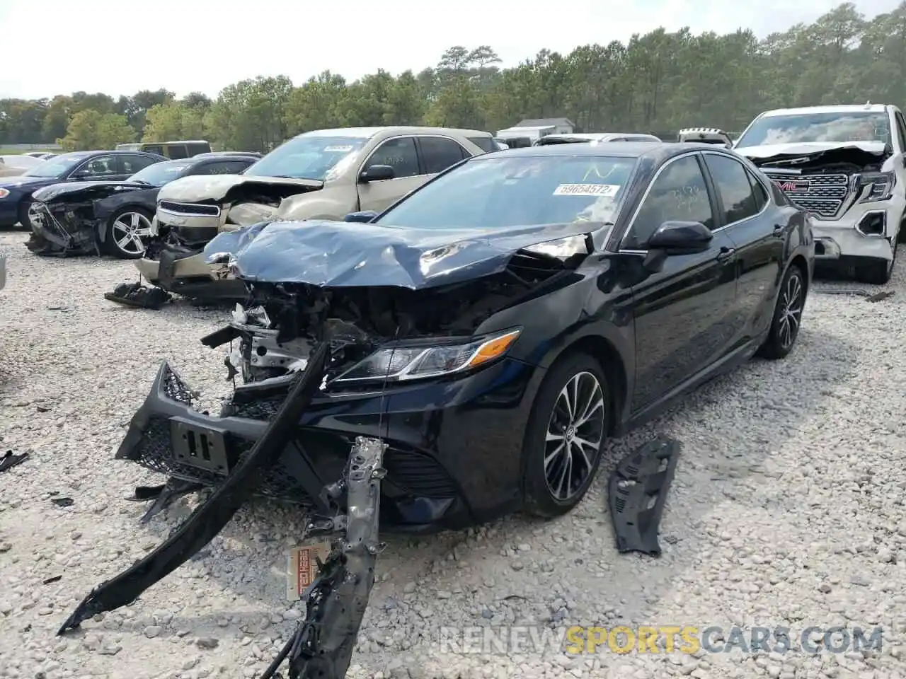 2 Photograph of a damaged car 4T1G11AK0LU353882 TOYOTA CAMRY 2020