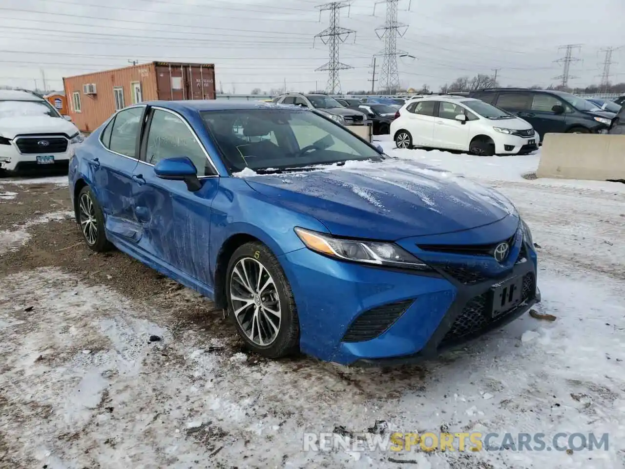 1 Photograph of a damaged car 4T1G11AK0LU354207 TOYOTA CAMRY 2020