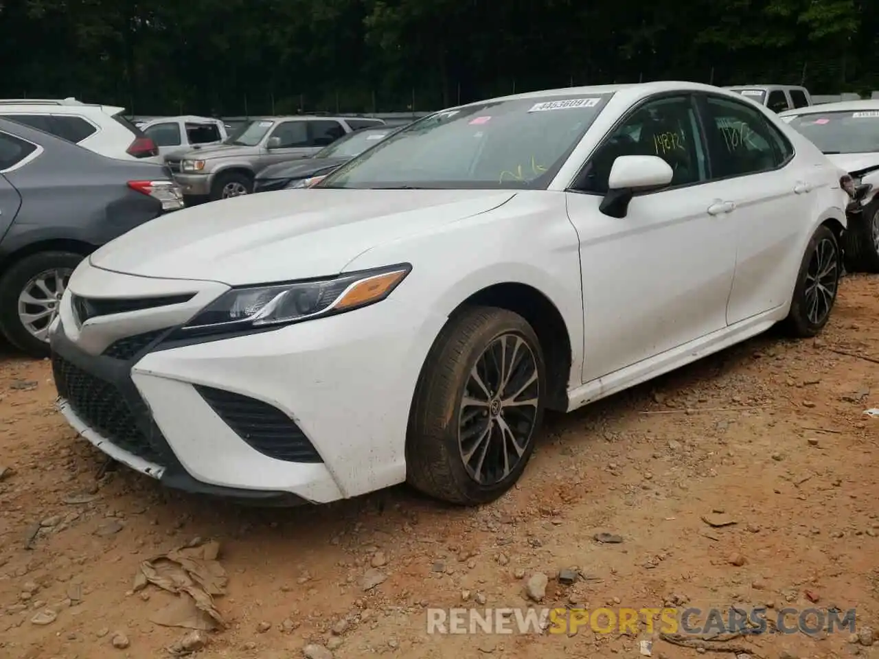 2 Photograph of a damaged car 4T1G11AK0LU357754 TOYOTA CAMRY 2020