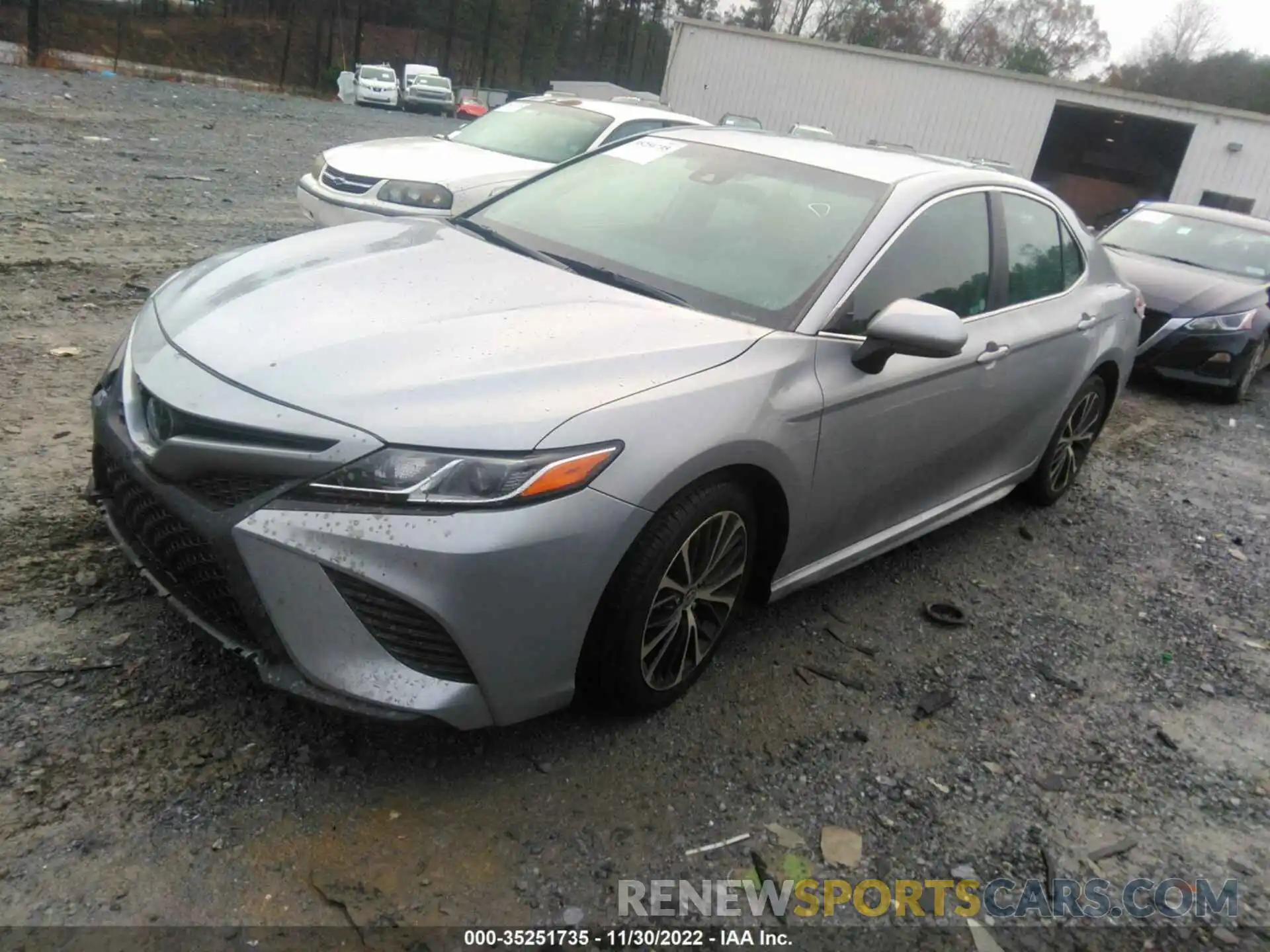 2 Photograph of a damaged car 4T1G11AK0LU361075 TOYOTA CAMRY 2020