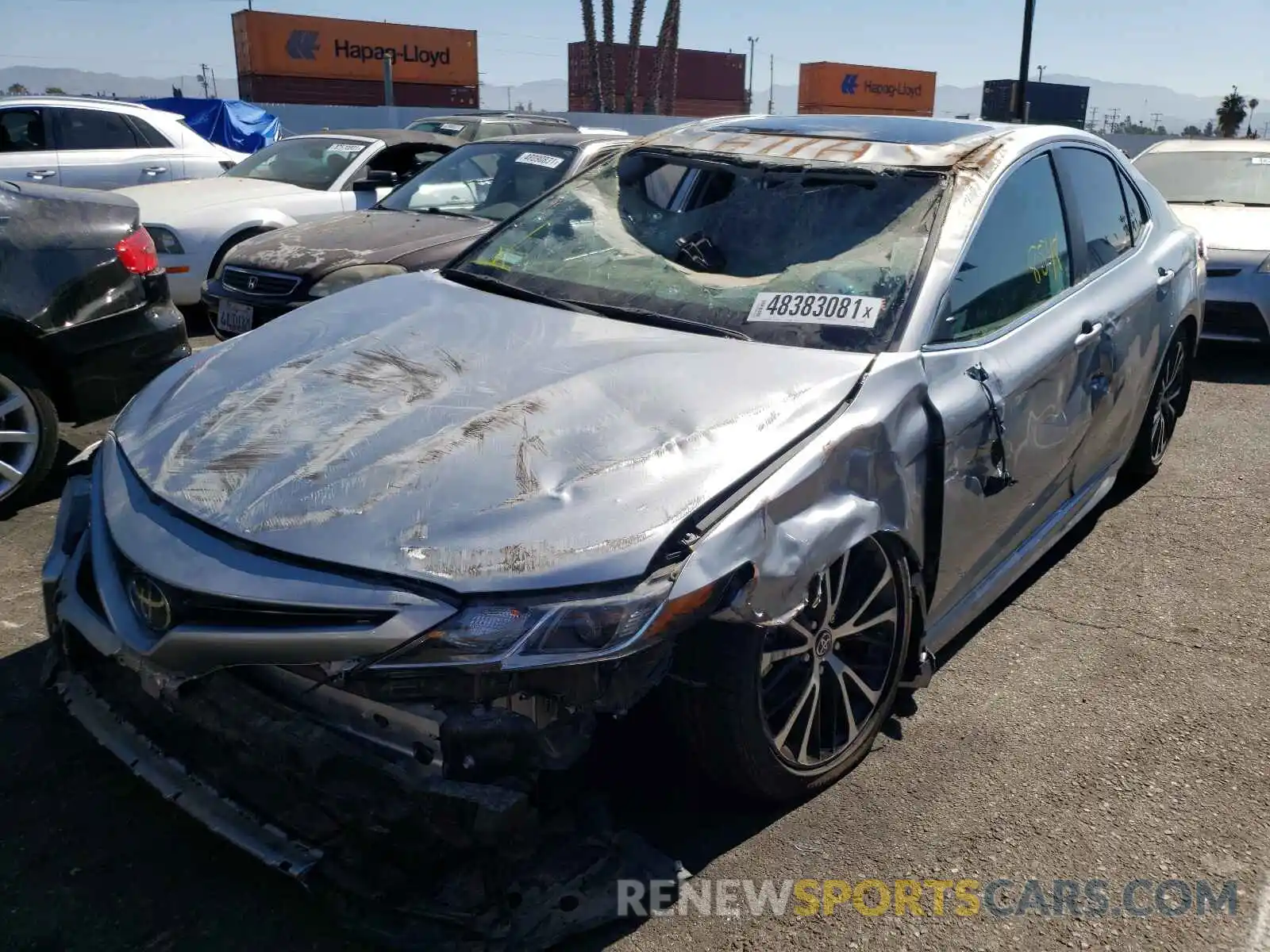 2 Photograph of a damaged car 4T1G11AK0LU365417 TOYOTA CAMRY 2020