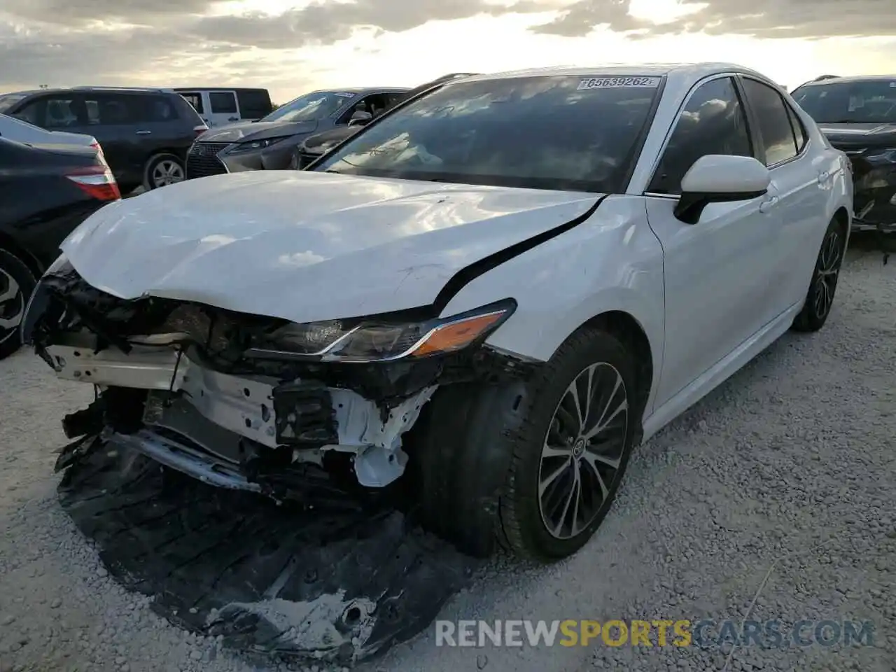 2 Photograph of a damaged car 4T1G11AK0LU365935 TOYOTA CAMRY 2020