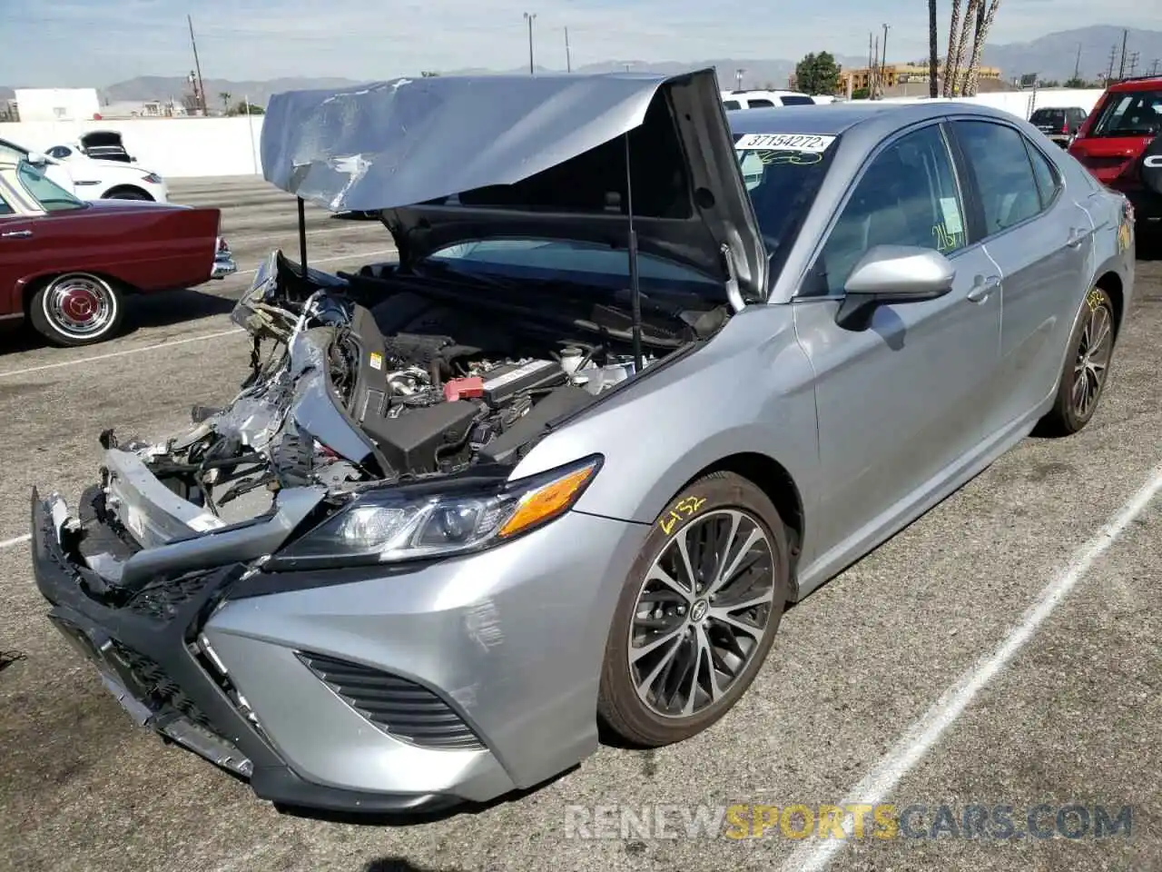 2 Photograph of a damaged car 4T1G11AK0LU366938 TOYOTA CAMRY 2020