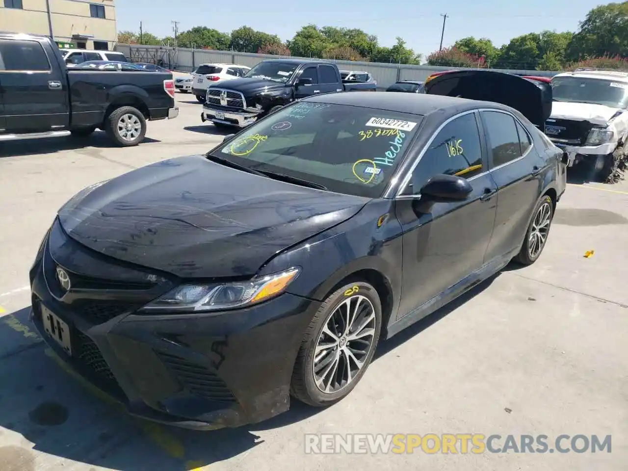 2 Photograph of a damaged car 4T1G11AK0LU388079 TOYOTA CAMRY 2020