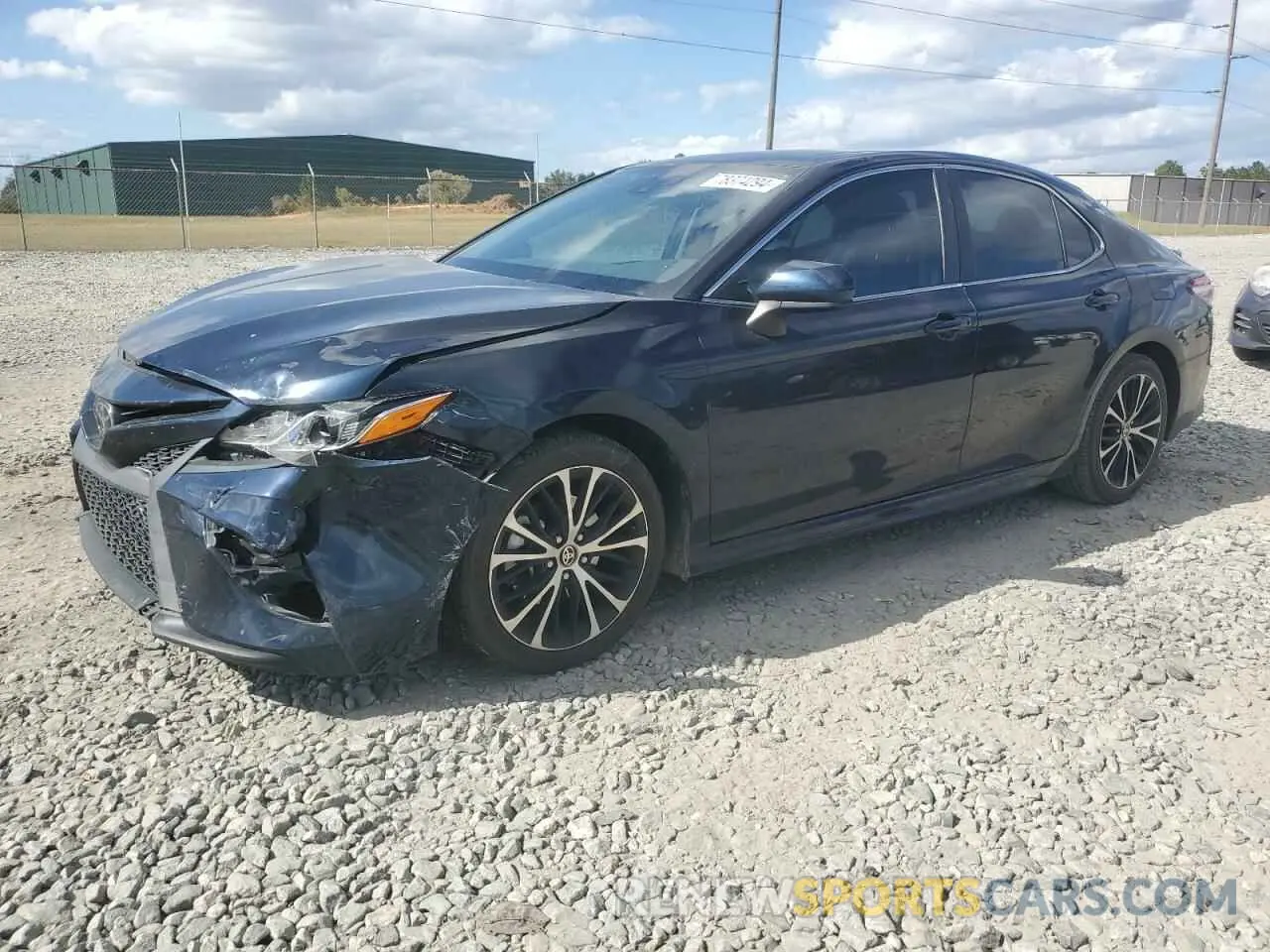 1 Photograph of a damaged car 4T1G11AK0LU389653 TOYOTA CAMRY 2020