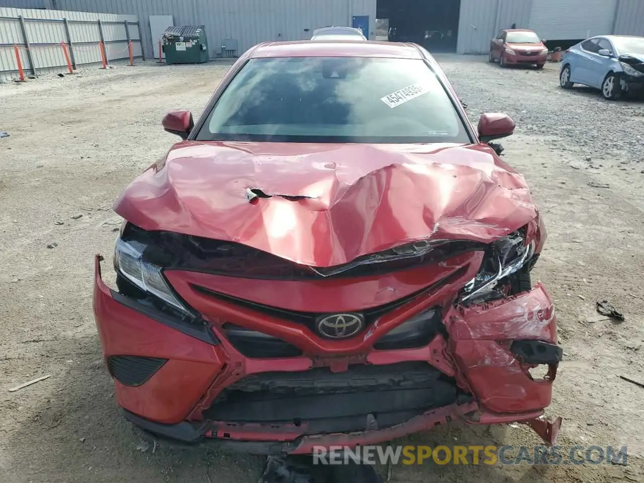 5 Photograph of a damaged car 4T1G11AK0LU396425 TOYOTA CAMRY 2020