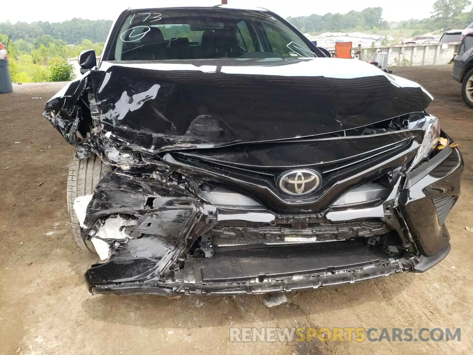 9 Photograph of a damaged car 4T1G11AK0LU504090 TOYOTA CAMRY 2020