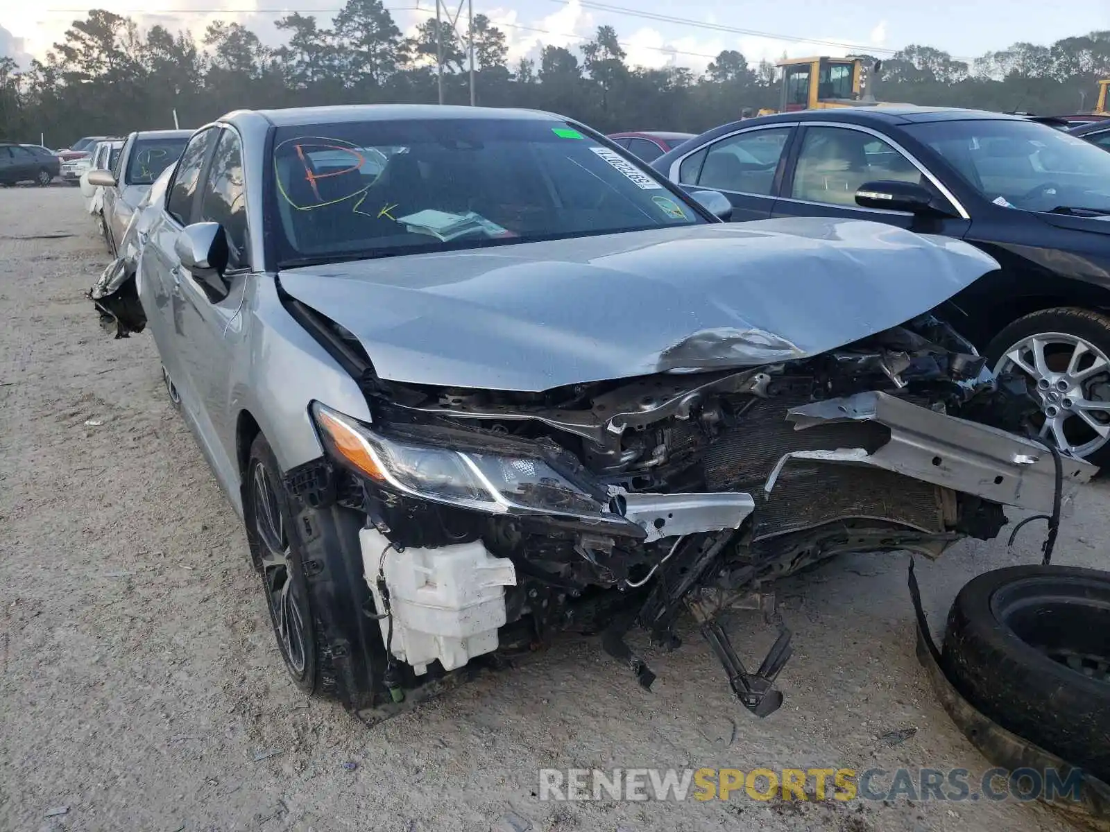 1 Photograph of a damaged car 4T1G11AK0LU506258 TOYOTA CAMRY 2020