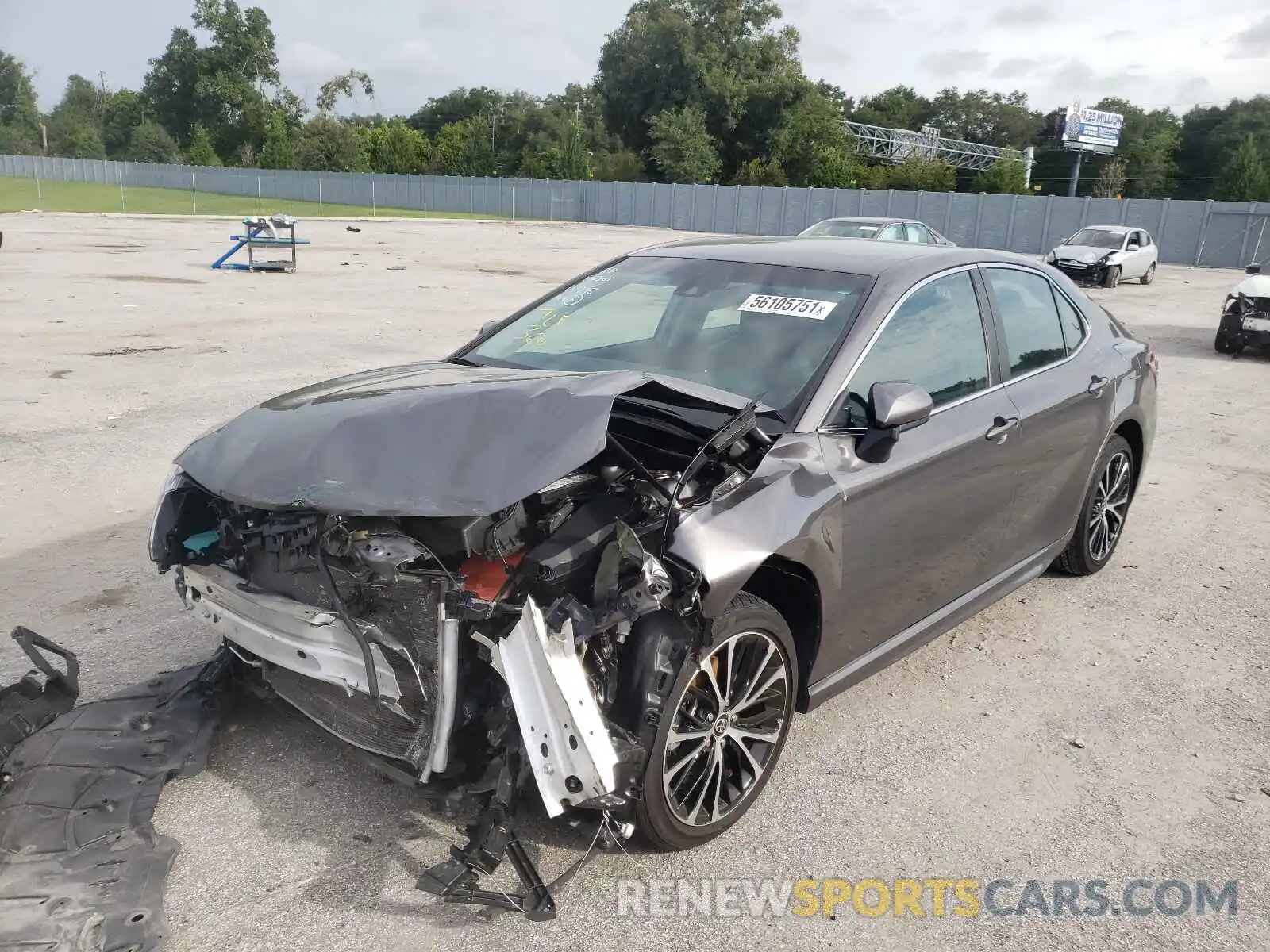 2 Photograph of a damaged car 4T1G11AK0LU508365 TOYOTA CAMRY 2020