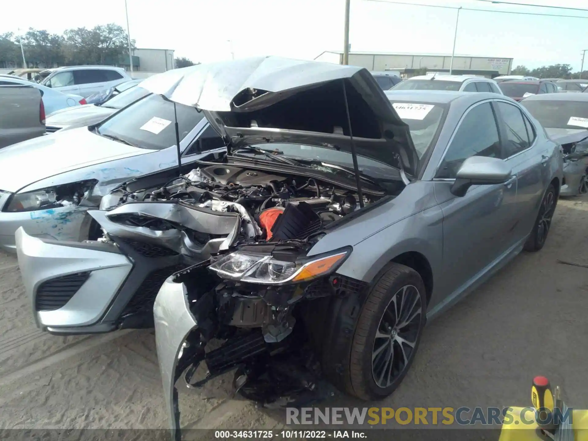 2 Photograph of a damaged car 4T1G11AK0LU859714 TOYOTA CAMRY 2020