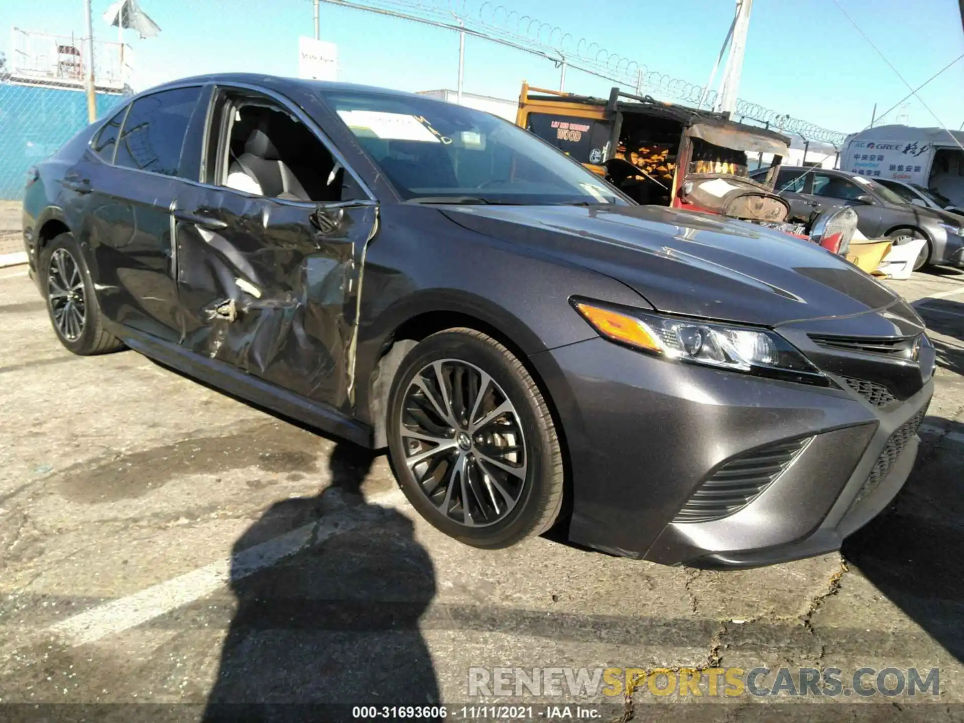 1 Photograph of a damaged car 4T1G11AK0LU861334 TOYOTA CAMRY 2020