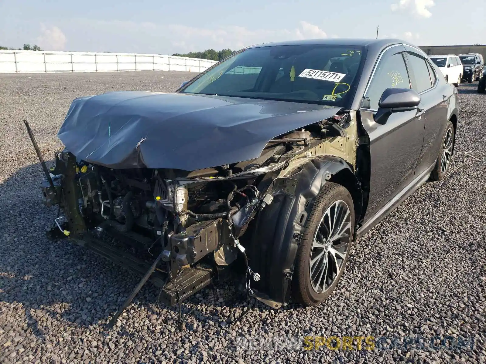 2 Photograph of a damaged car 4T1G11AK0LU866338 TOYOTA CAMRY 2020