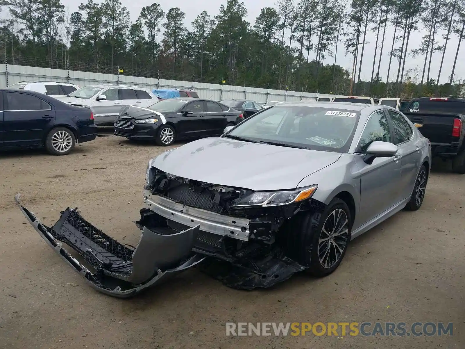 2 Photograph of a damaged car 4T1G11AK0LU879994 TOYOTA CAMRY 2020