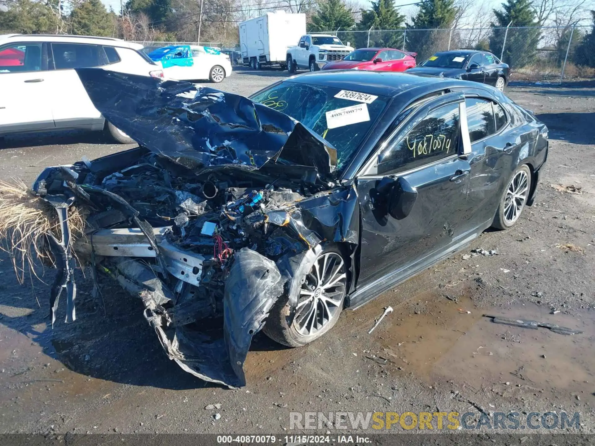 2 Photograph of a damaged car 4T1G11AK0LU900648 TOYOTA CAMRY 2020