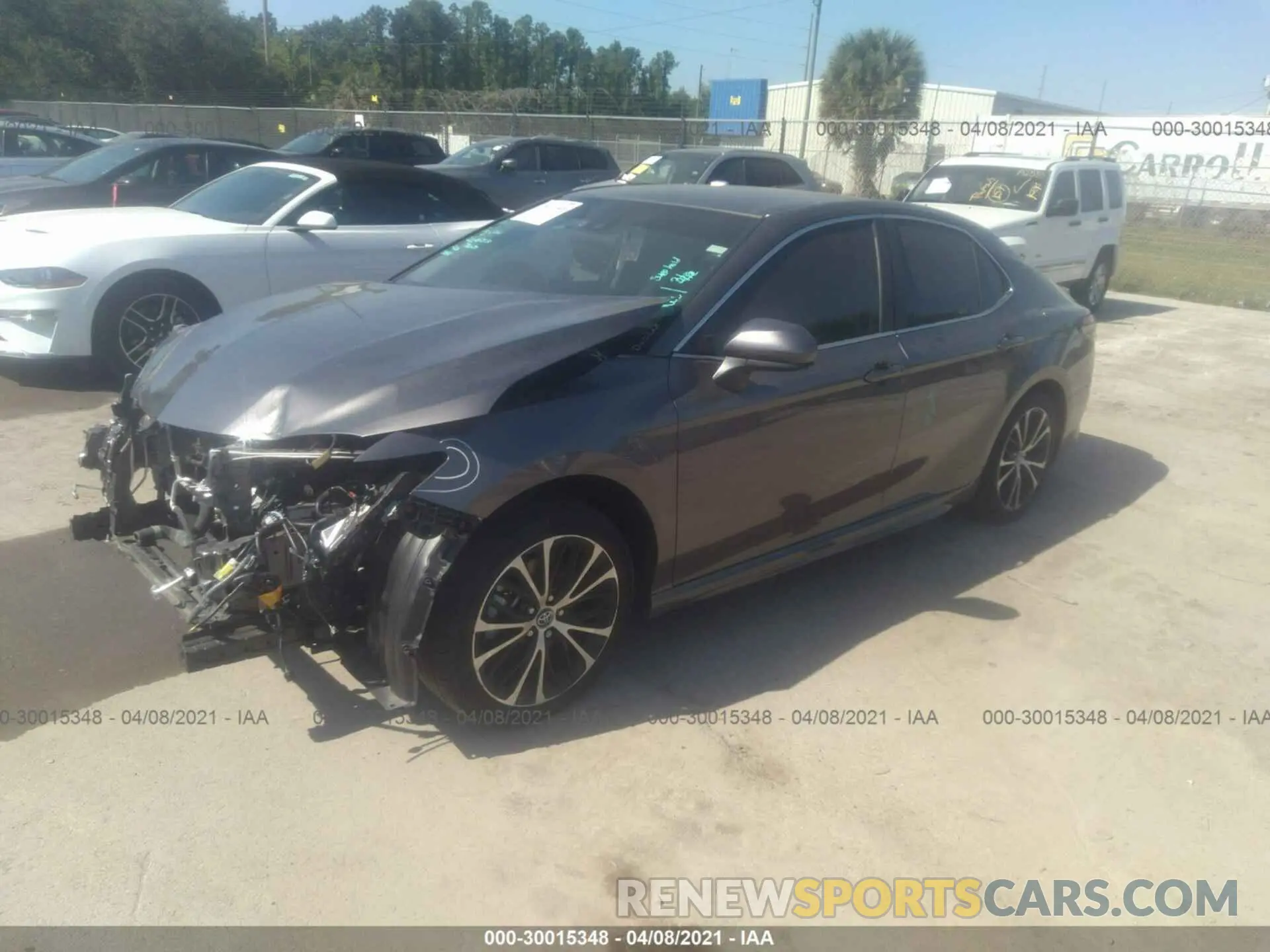 2 Photograph of a damaged car 4T1G11AK0LU903677 TOYOTA CAMRY 2020