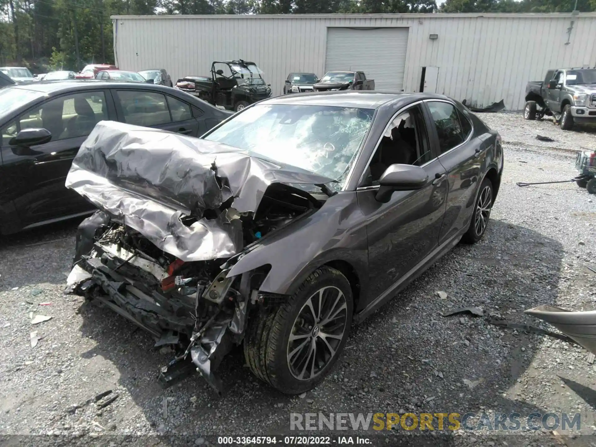 2 Photograph of a damaged car 4T1G11AK0LU904201 TOYOTA CAMRY 2020