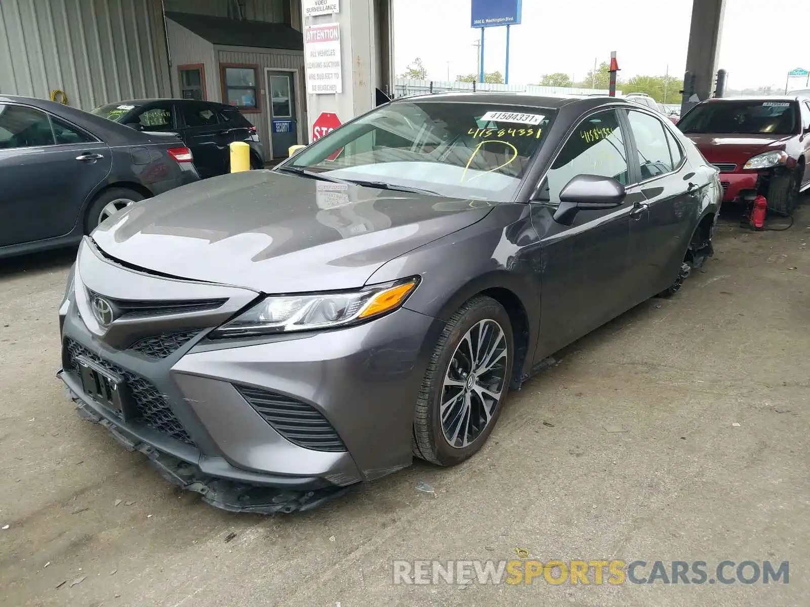 2 Photograph of a damaged car 4T1G11AK0LU904960 TOYOTA CAMRY 2020