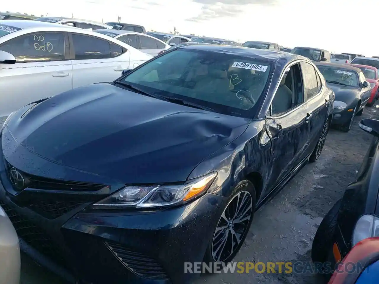 2 Photograph of a damaged car 4T1G11AK0LU908958 TOYOTA CAMRY 2020